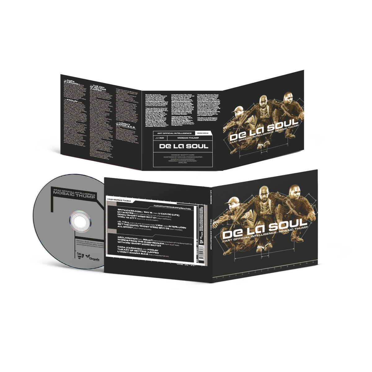 De La Soul: Art Official Intelligence: Mosaic Thump CD