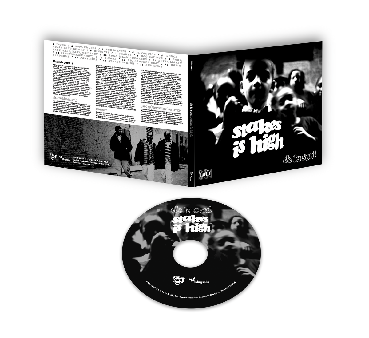 De La Soul: Stakes is High CD