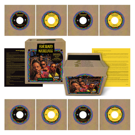 Brand Nubian: One for All (35th Anniversary) Vinyl Box Set 8 x 7"