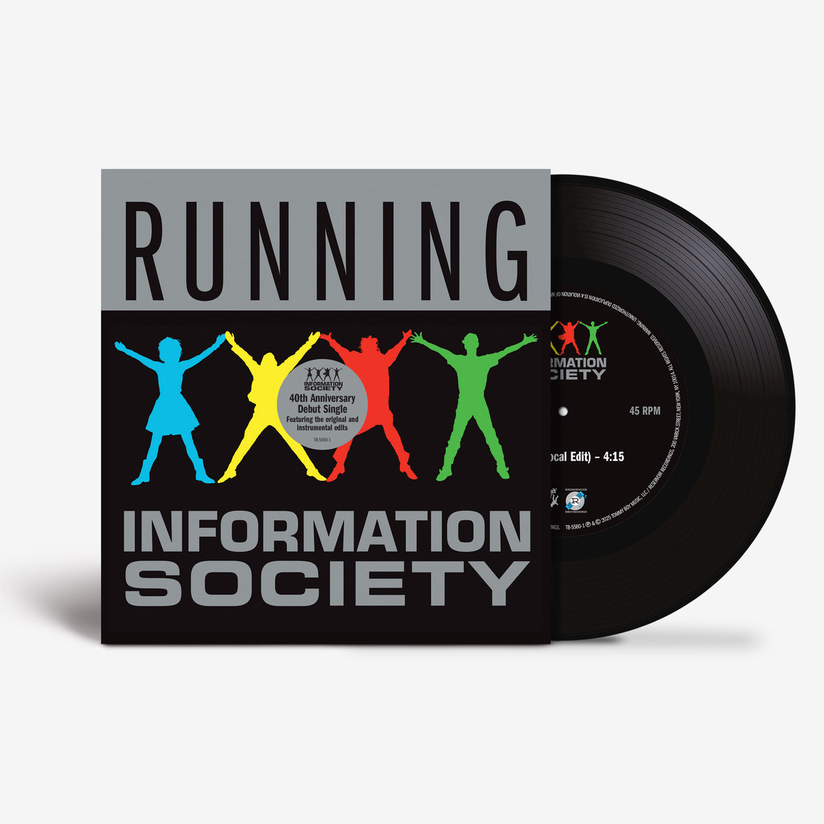 Information Society: Running 7" Vinyl
