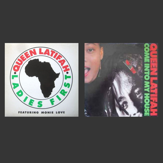 Queen Latifah: Ladies First (feat. Monie Love) [Radio Edit]/Come into My House 7" Vinyl