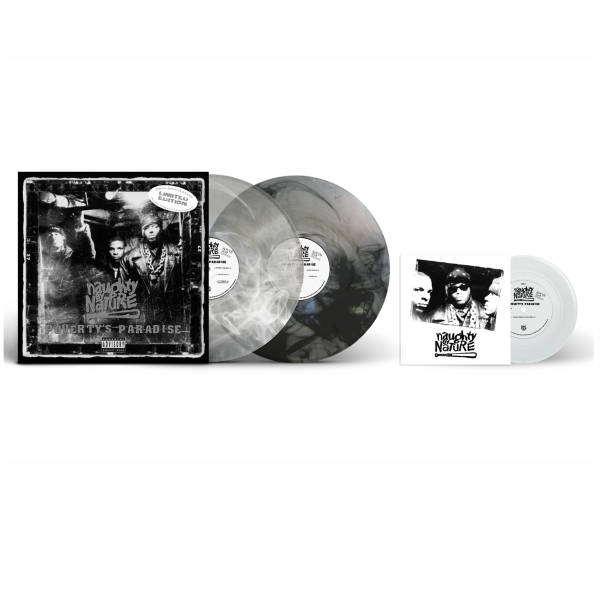 Naughty By Nature: Poverty's Paradise (25th Anniversary) 2xLP + 7"